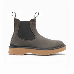 Sorel Women's Hi-Line Chelsea - Quarry/Tawny Buff Air Move Gym Safe