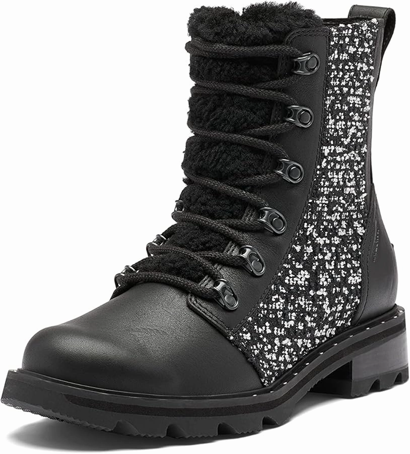 Sorel Women's Lennox Lace Cozy Waterproof - Black AllDayComfort