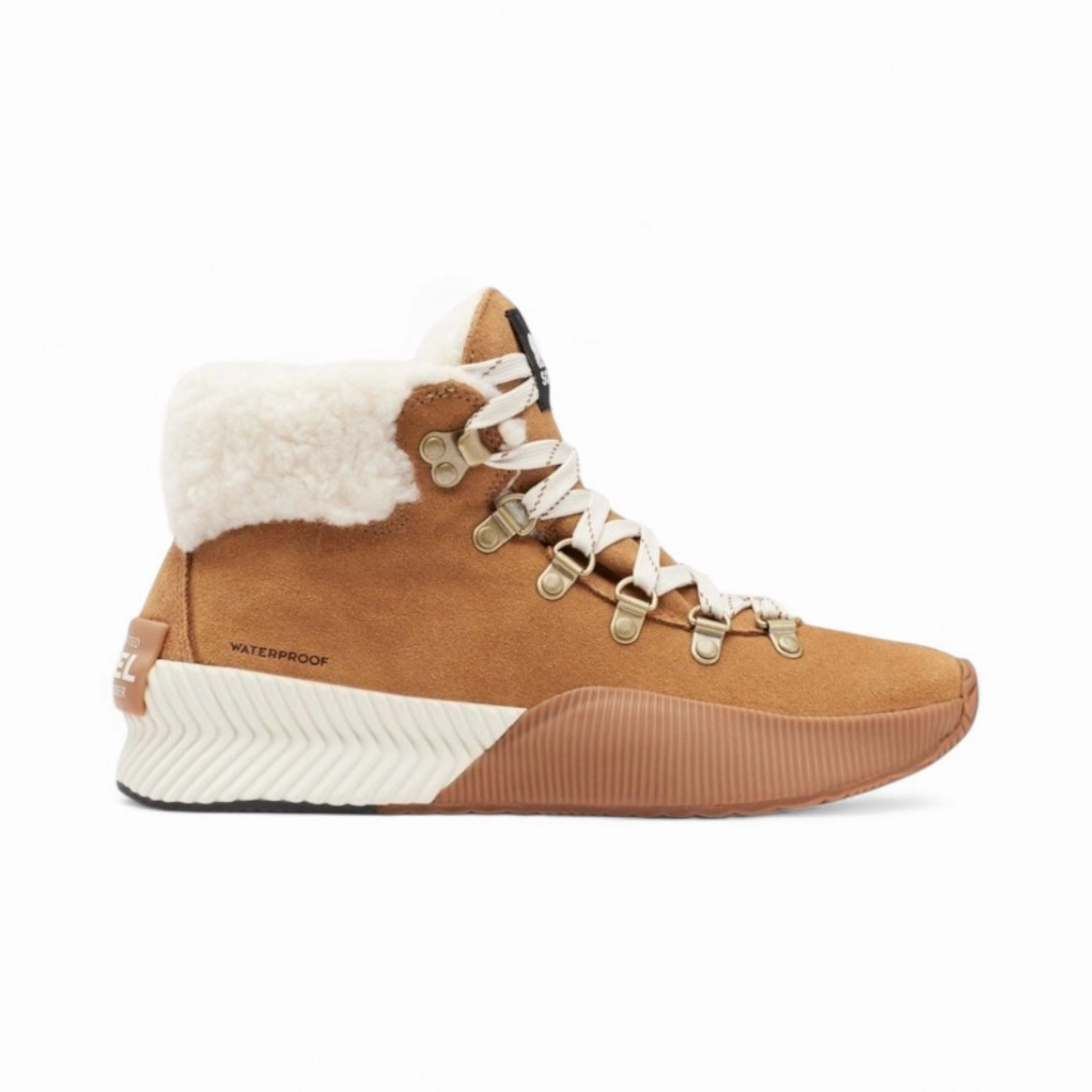 Sorel Women's Out N About III Conquest - Camel Brown/Black LayeredConstruction
