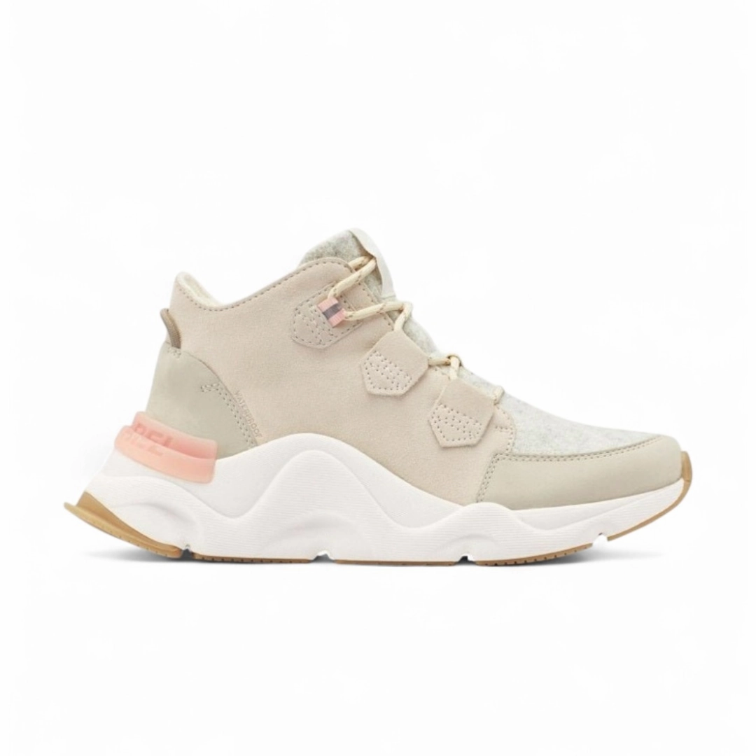 ThermalRegulating Fabric Antibacterial Finish Sorel Women's RNEGD Caribou - Chalk/Canoe