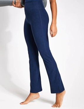 shoe comfort Effortless Style Spacedye Practice High Waisted Pant - Nocturnal Navy