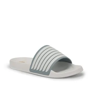 Multi Directional Grooves A-HA By Liberty OCEAN-W2 White Women Home Wear Slide