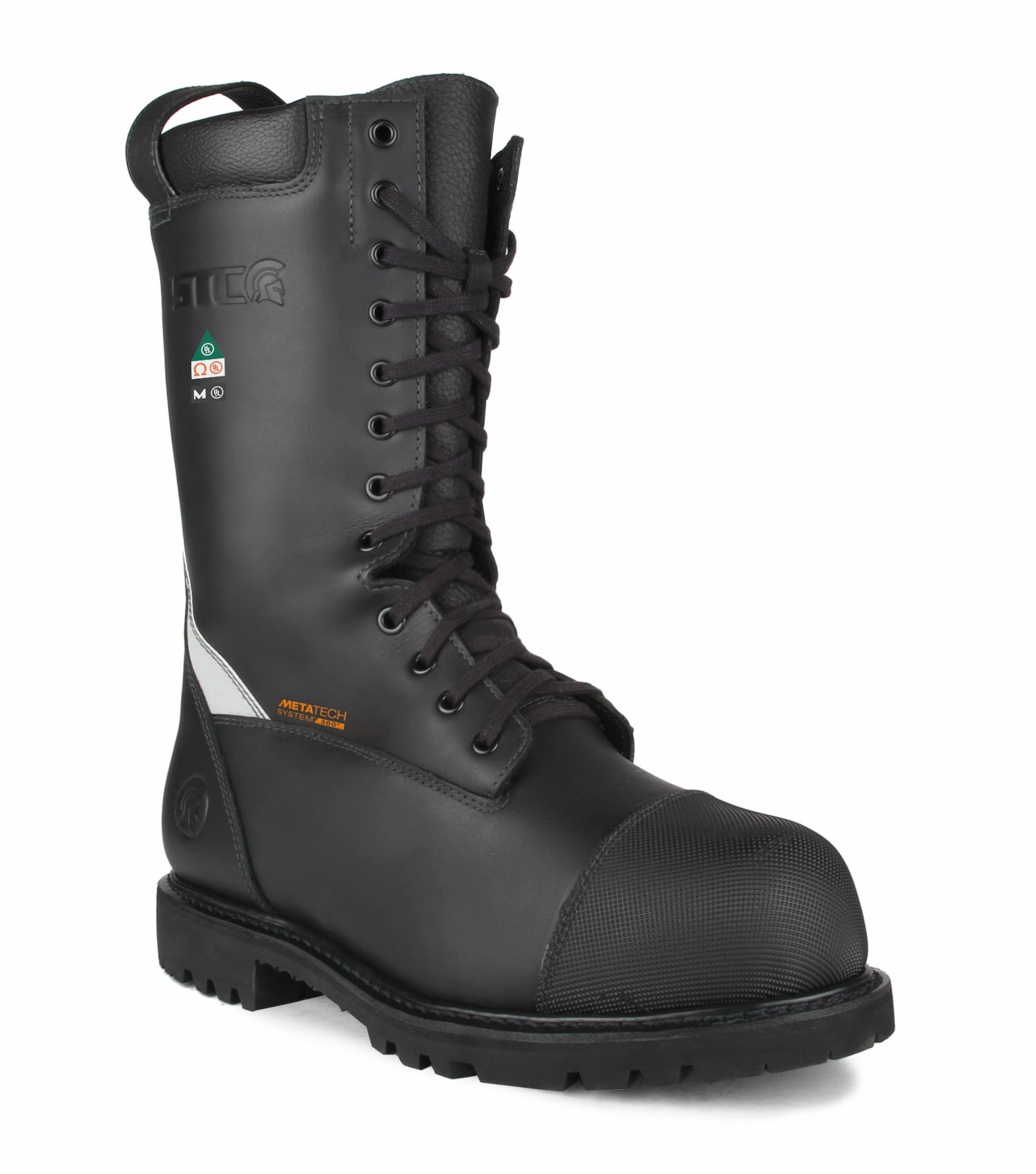 Commander, Black | NFPA Firefighter Boots | Metatarsal Protection running in synthetic tracks shoes solid - color running wear