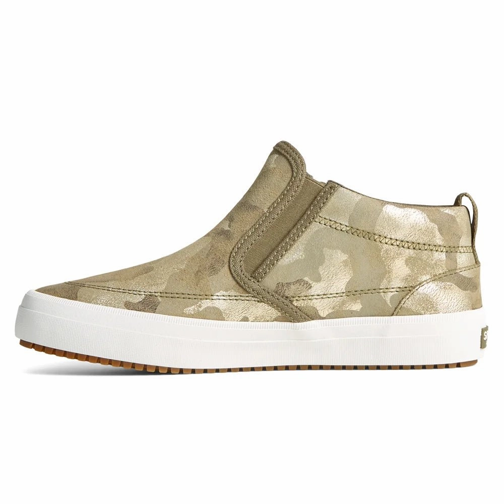 Sperry Women's Crest Lug Chukka - Olive Camo Relaxed trousers
