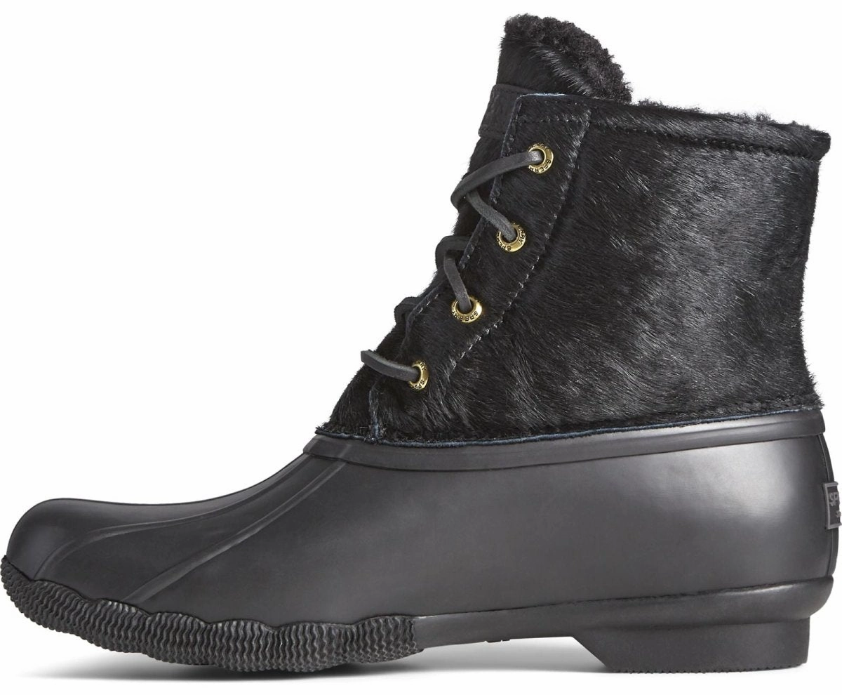 Street Sport Sperry Women's Saltwater Pony Hair - Black