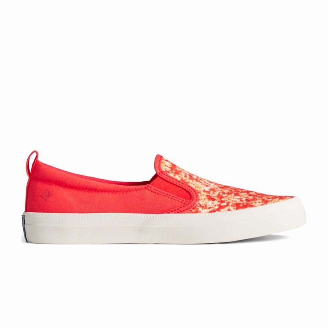 SmoothEdgeTrim Team Vibe Sperry Women's Strawberry Shortcake Crest Twin Gore - Red