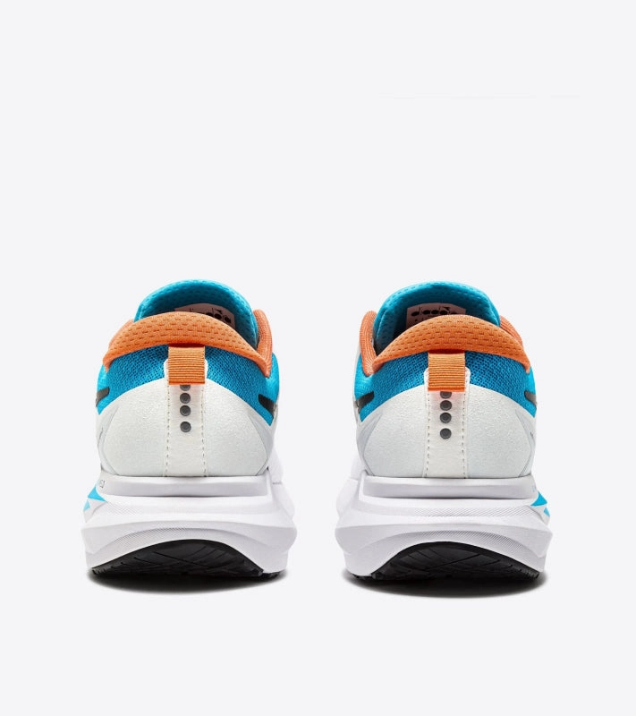 captivating Mid - range Diadora Men's Mythos Blueshield Vigore 3 - White/Black/Aquarius