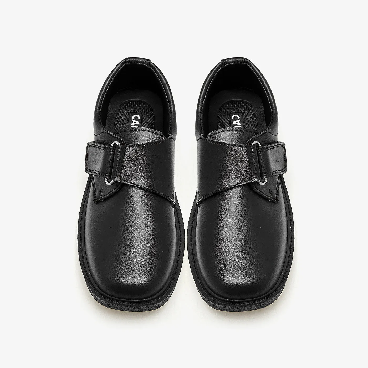 Boys Buckle Detail School Shoes wide - toe shoes mass - produced