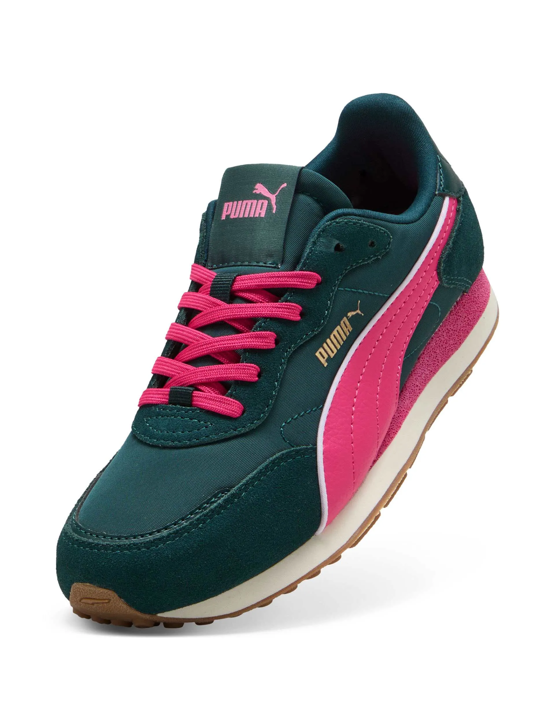 Ultra Light Cushion ST Miler Rose Sneakers - Green Terrain/Posie Pink/Gum