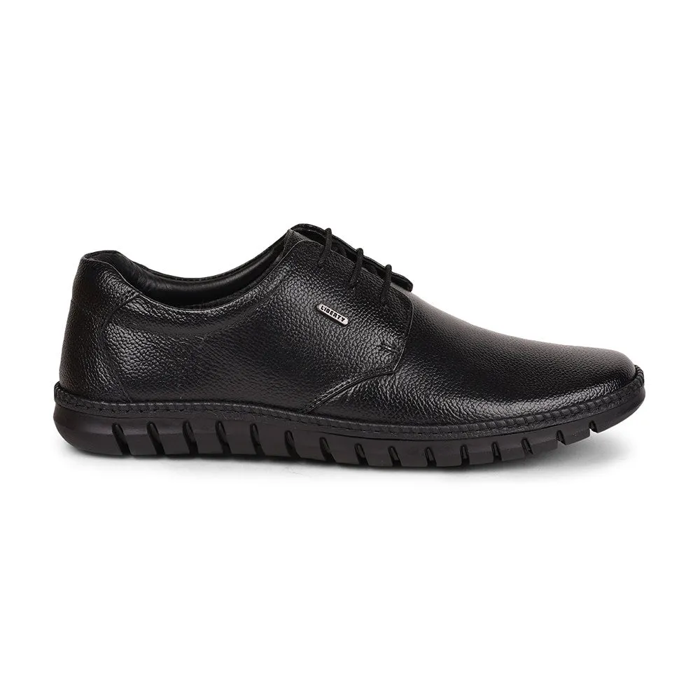 Healers Black Formal Lace Up Shoes For Men BRL-10 By Liberty comfort - technology