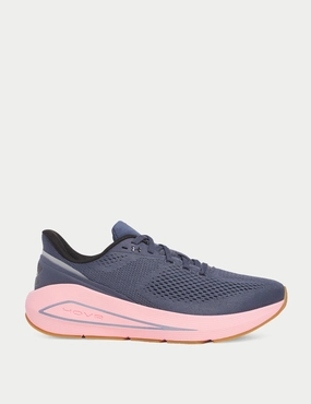 Sonic 7 Running Shoes - Downpour Gray/Prime Pink/Black Breathable Sole