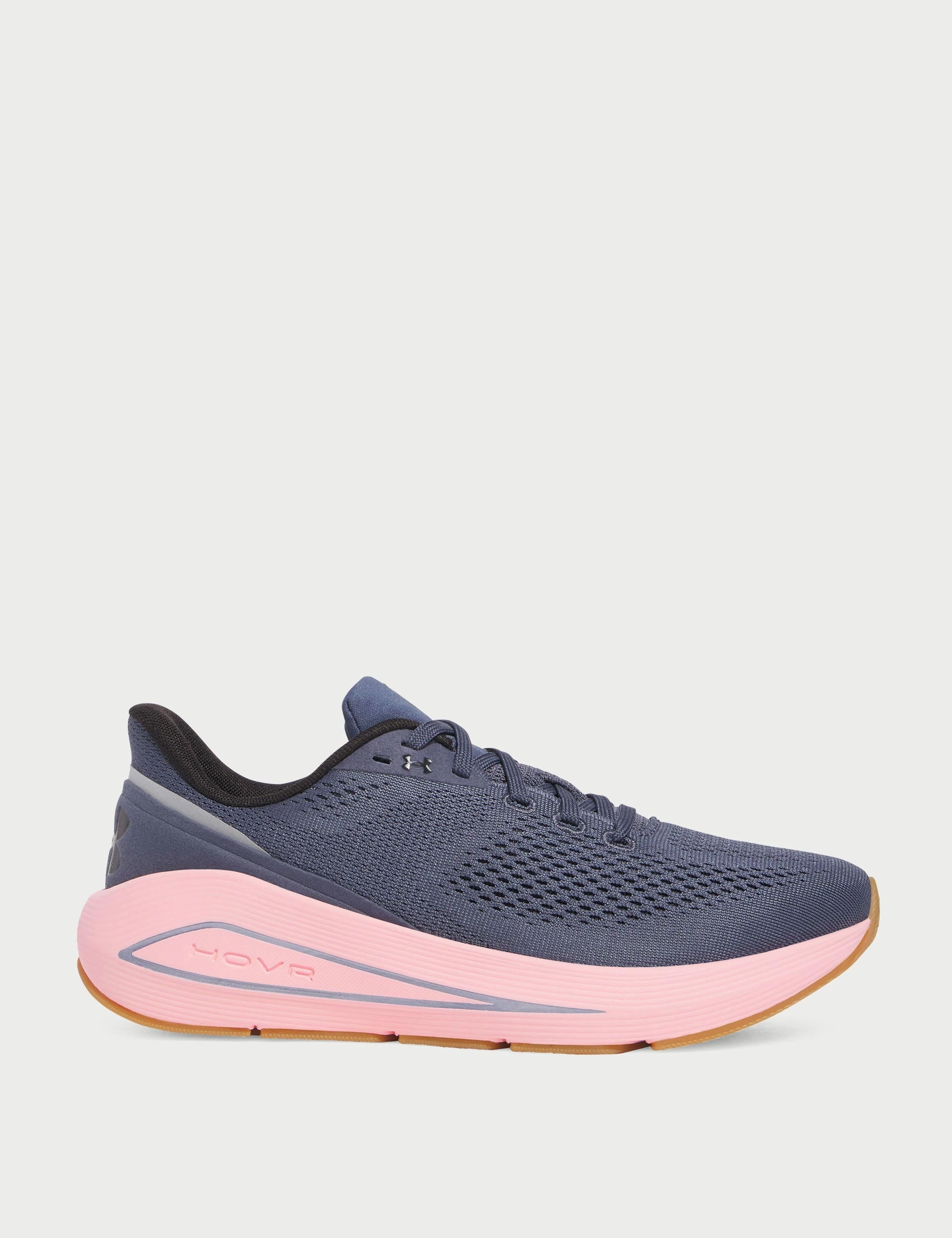 Sonic 7 Running Shoes - Downpour Gray/Prime Pink/Black Breathable Sole