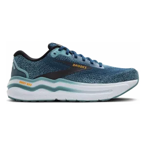 wide - fit option Snow - Resistant Brooks Ghost Max 2 - Moroccan Blue - Aqua - Orange Pop