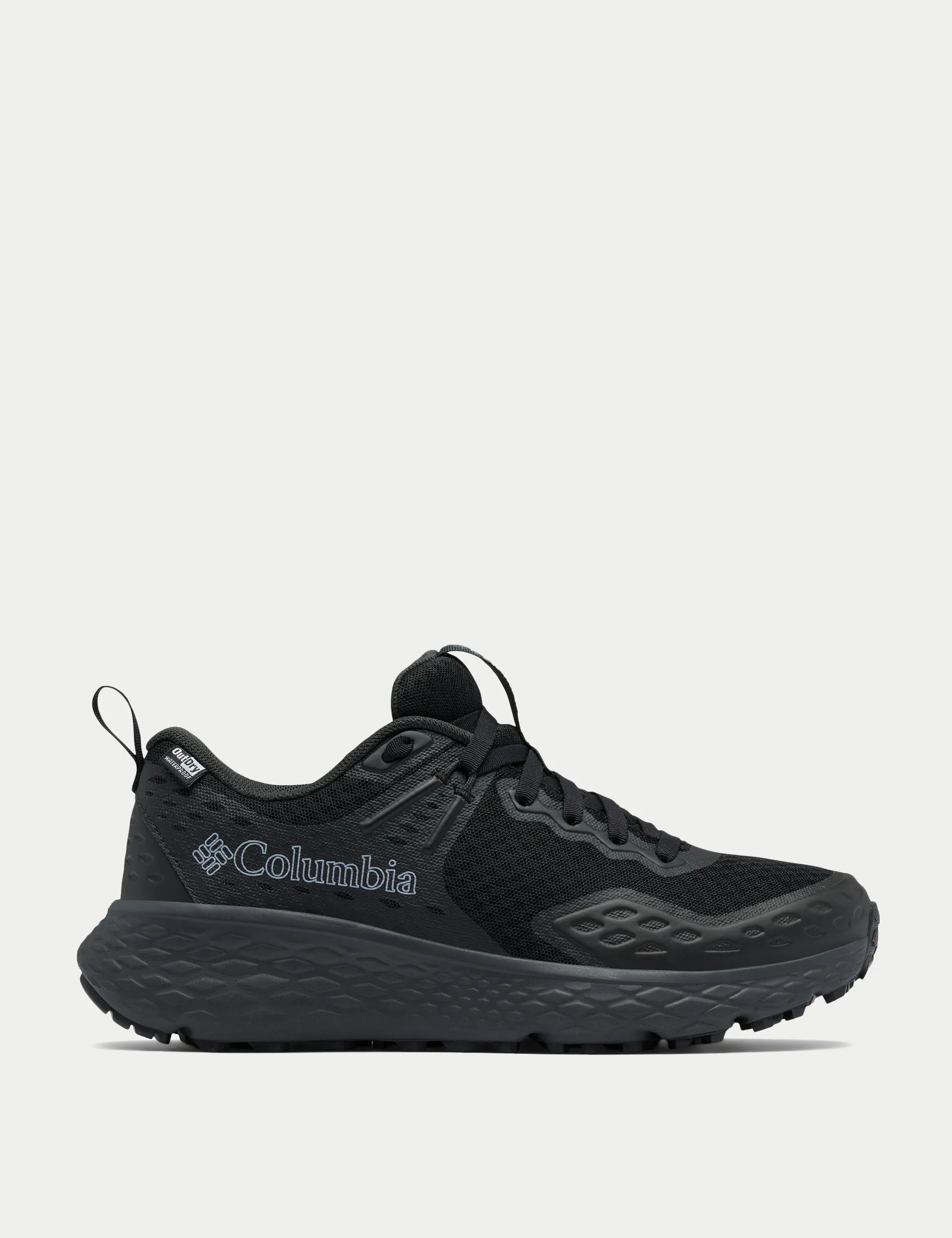 Konos TRS II OutDry Hiking Shoe - Black/Shark Microtextured Grip Surface inauguration - themed running option