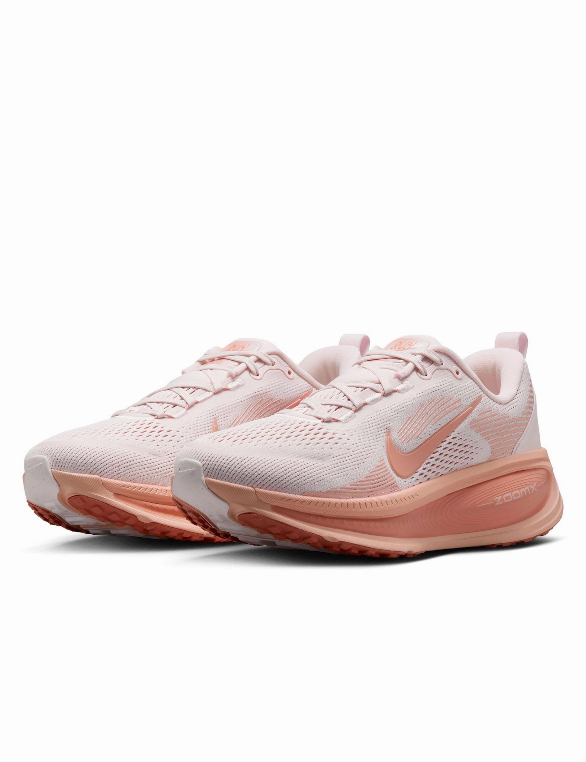 Pressure Dispersing Sole Vomero 18 Running Shoes - Light Soft Pink/Madder Root