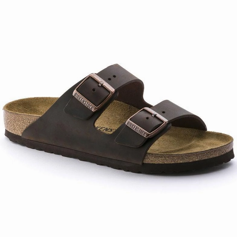 Birkenstock Arizona - Habana Oiled Leather Minimalist Style Low Care