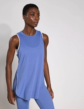 Zela Tank Top - Dusty Blue TailoredCut