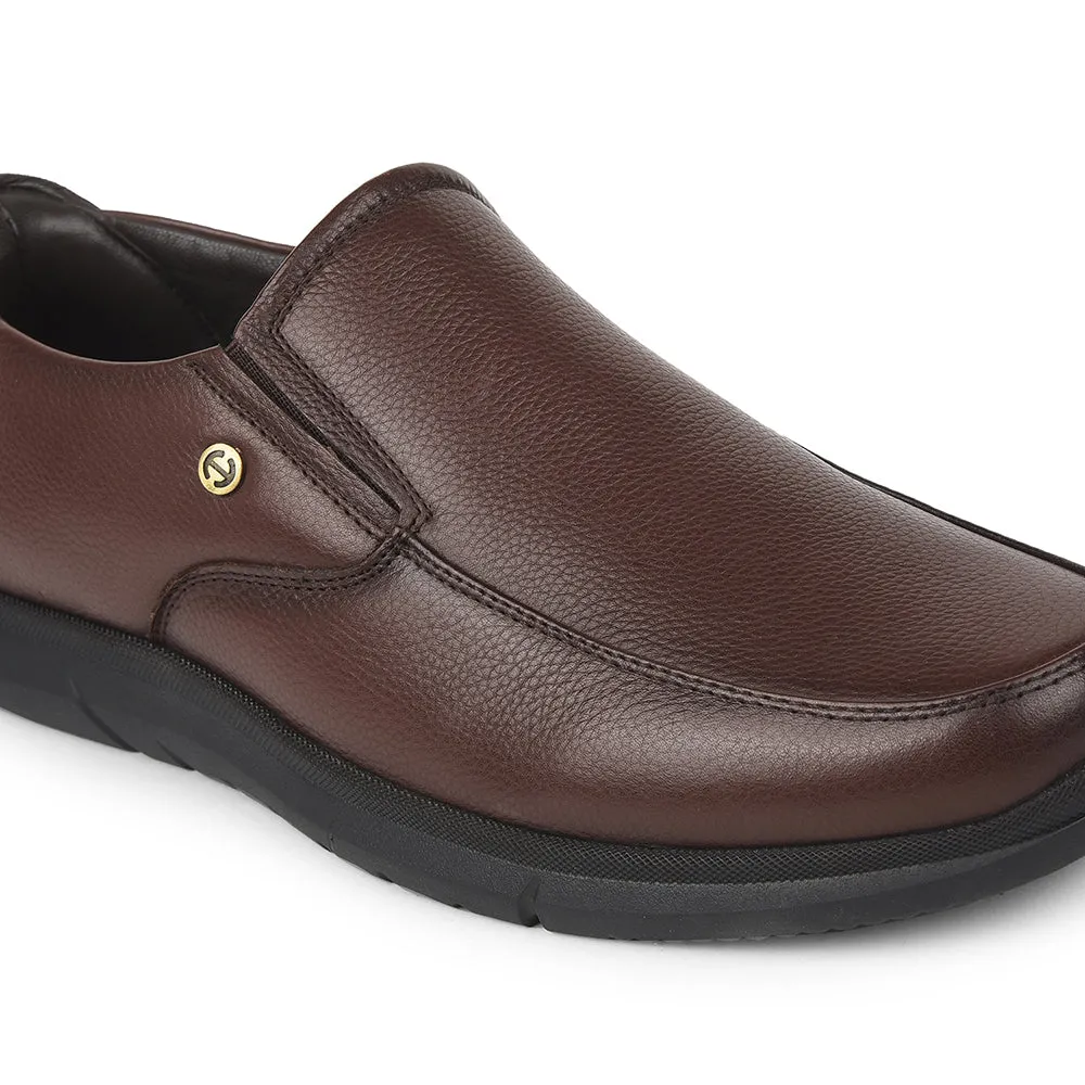 maximalist - style shoes running in a small town shoes Healers Brown Formal Non Lacing Moccasins For Mens SCL-1 By Liberty