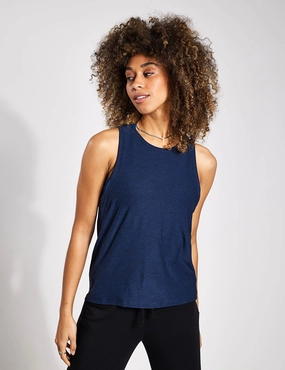 Body Mapping Design Featherweight Rebalance Tank - Nocturnal Navy