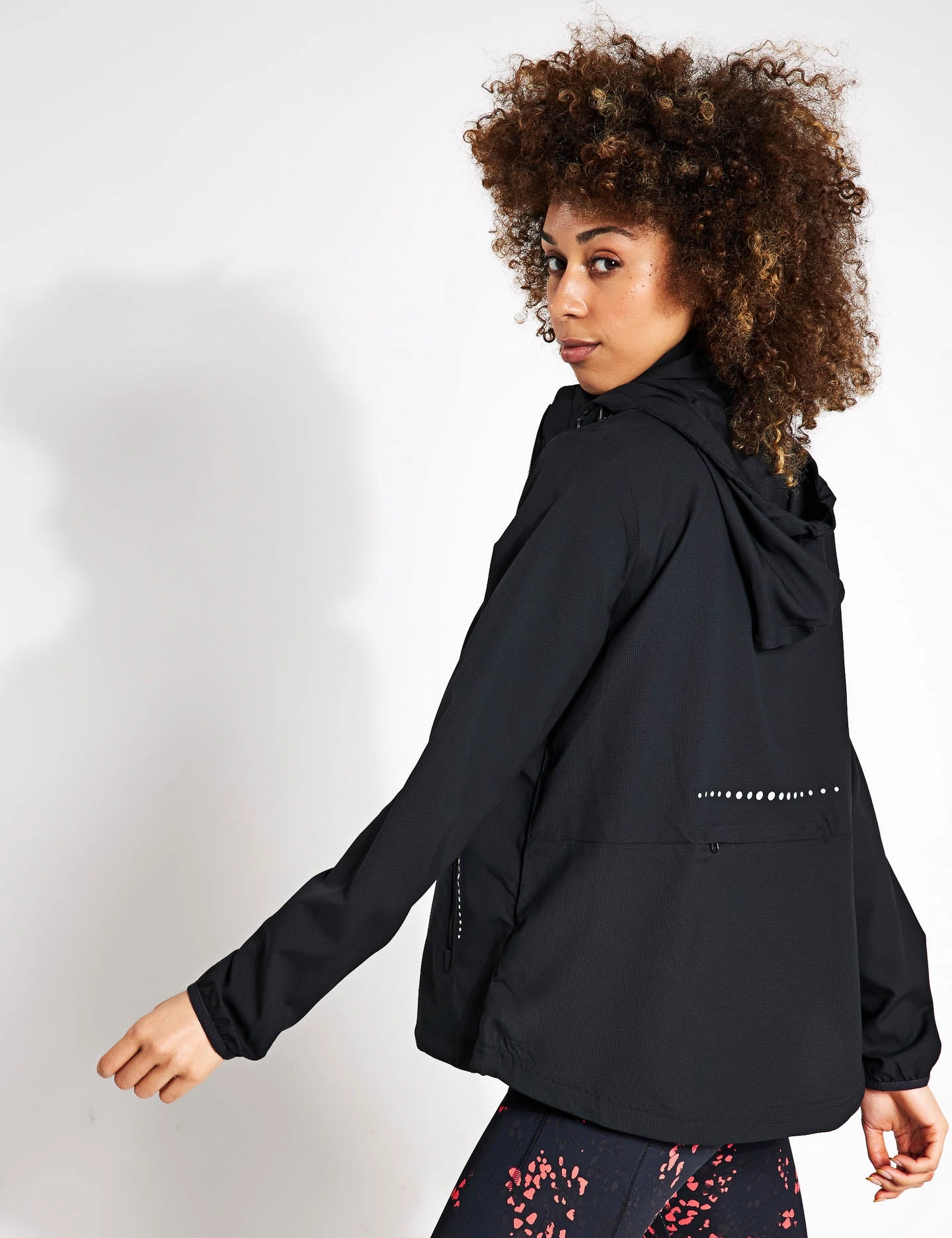 Mild Weather Stormwear Packable Running Jacket - Black