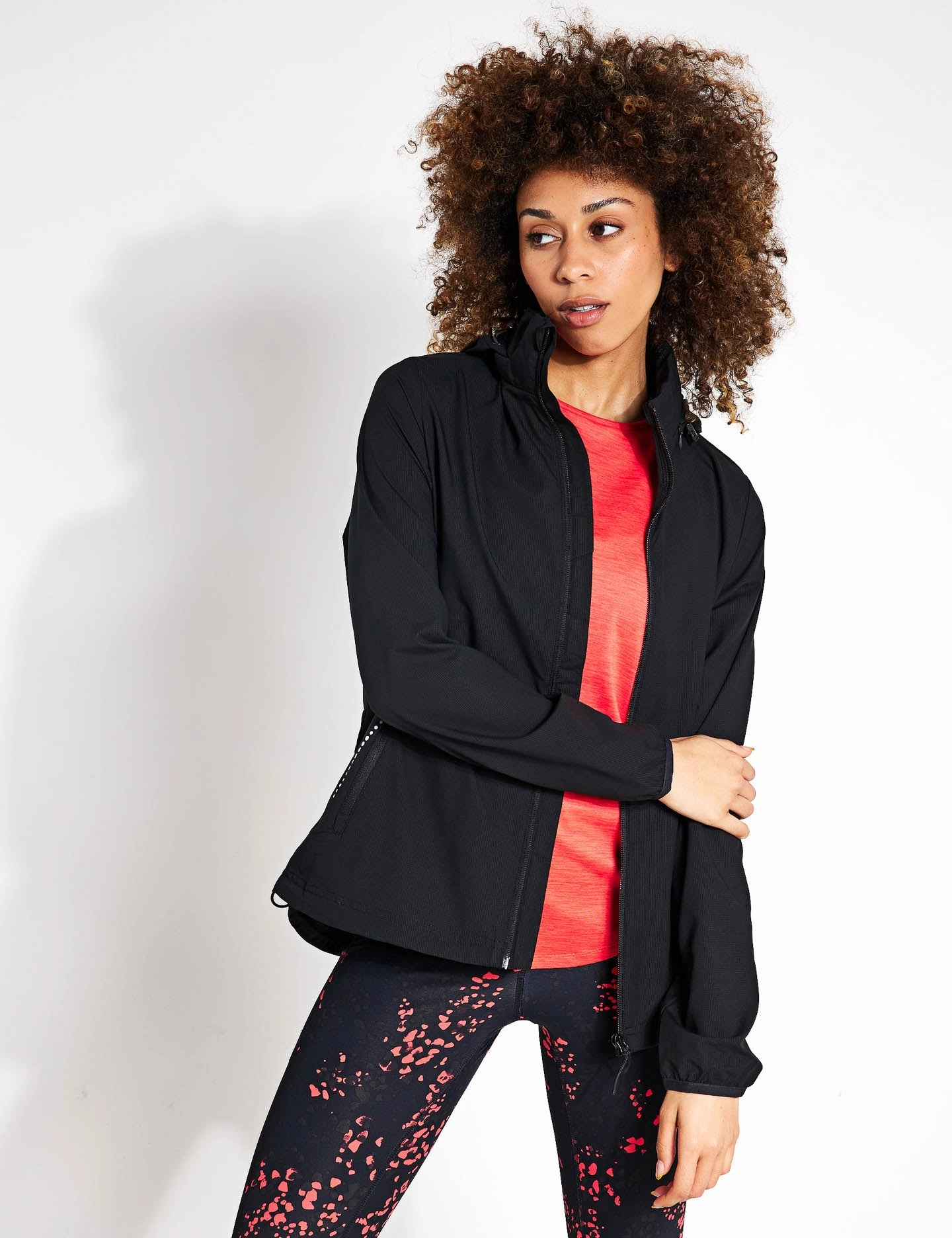 Stormwear Packable Running Jacket - Black CompressionResistant Essential Style