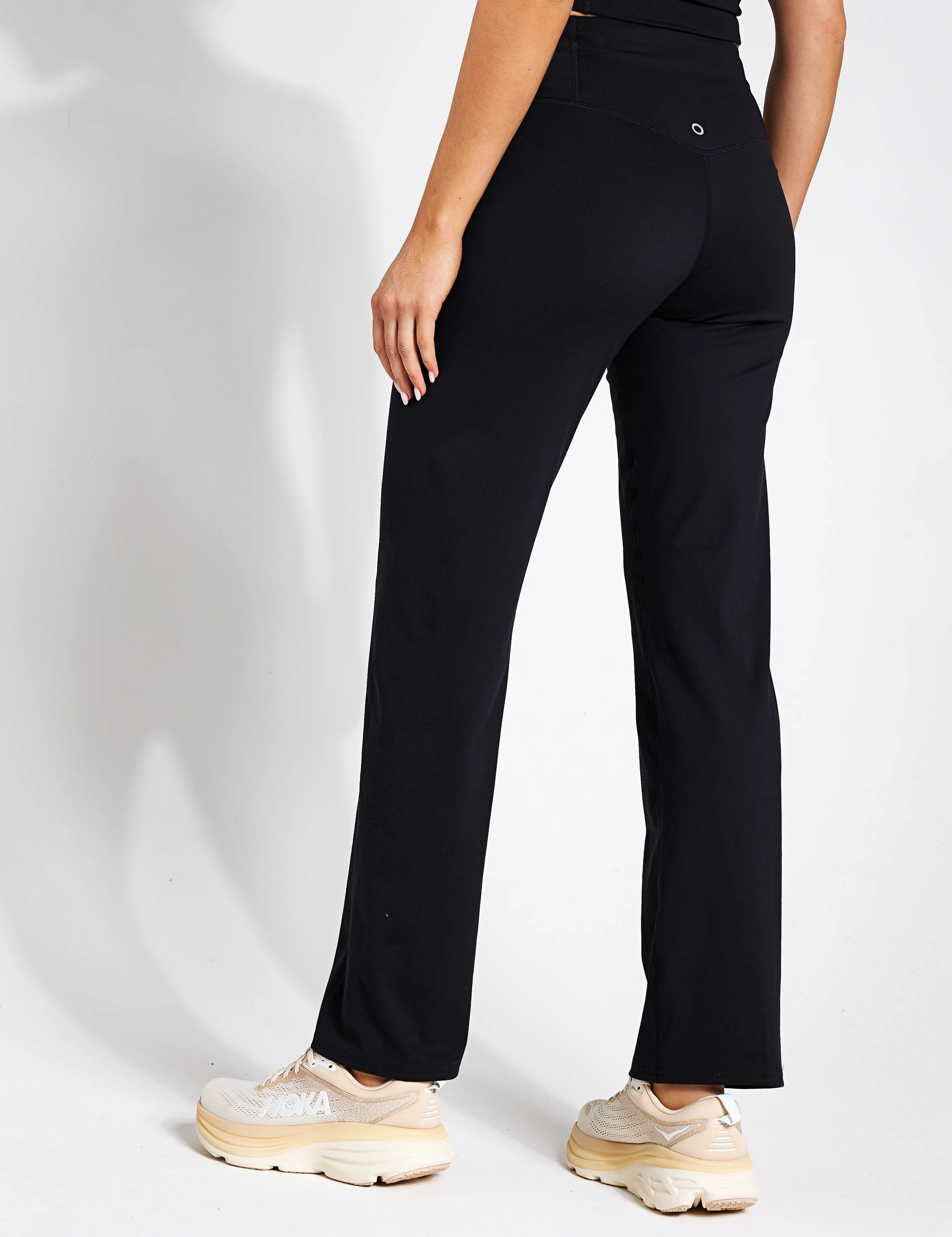 Sporty Design thrift store Straight Leg Yoga Joggers - Black