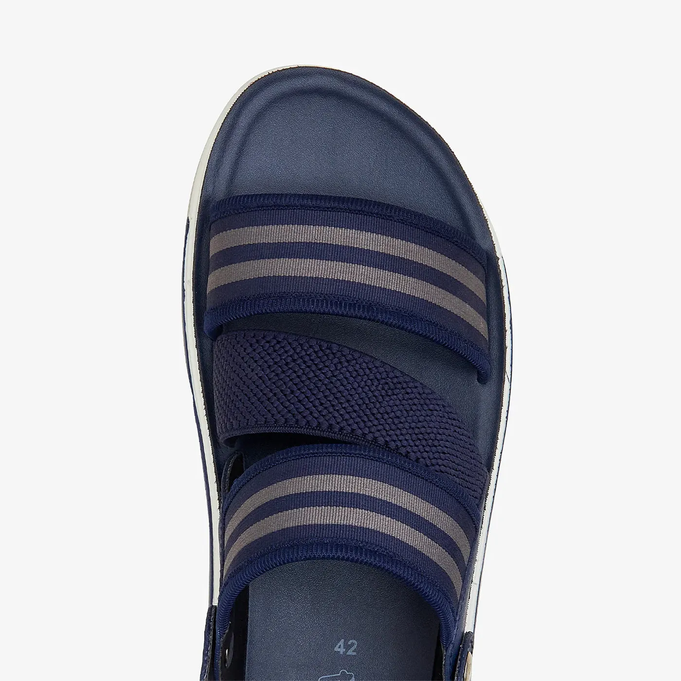 Strappy Men's Sandals breathable mesh shoes Shear Reduction Design