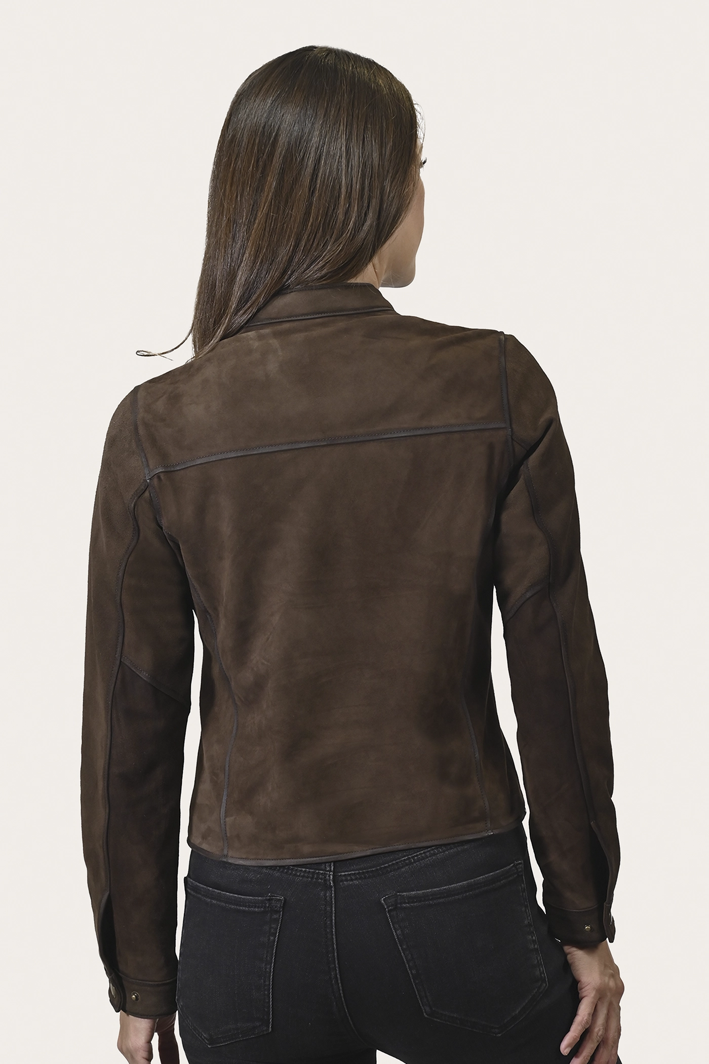 Cassidy Leather Jacket Sleek Silhouette