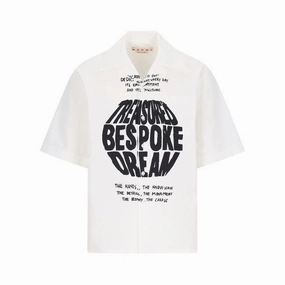 Royal Ease Street Icon Marni S/S Print Shirt 'White'