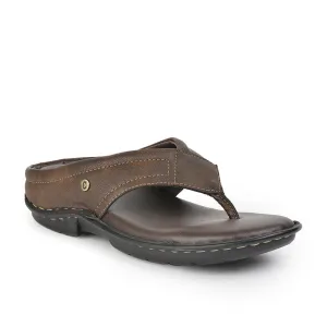 Coolers Brown Casual Slippers For Men AVN-08 By Liberty Team sports