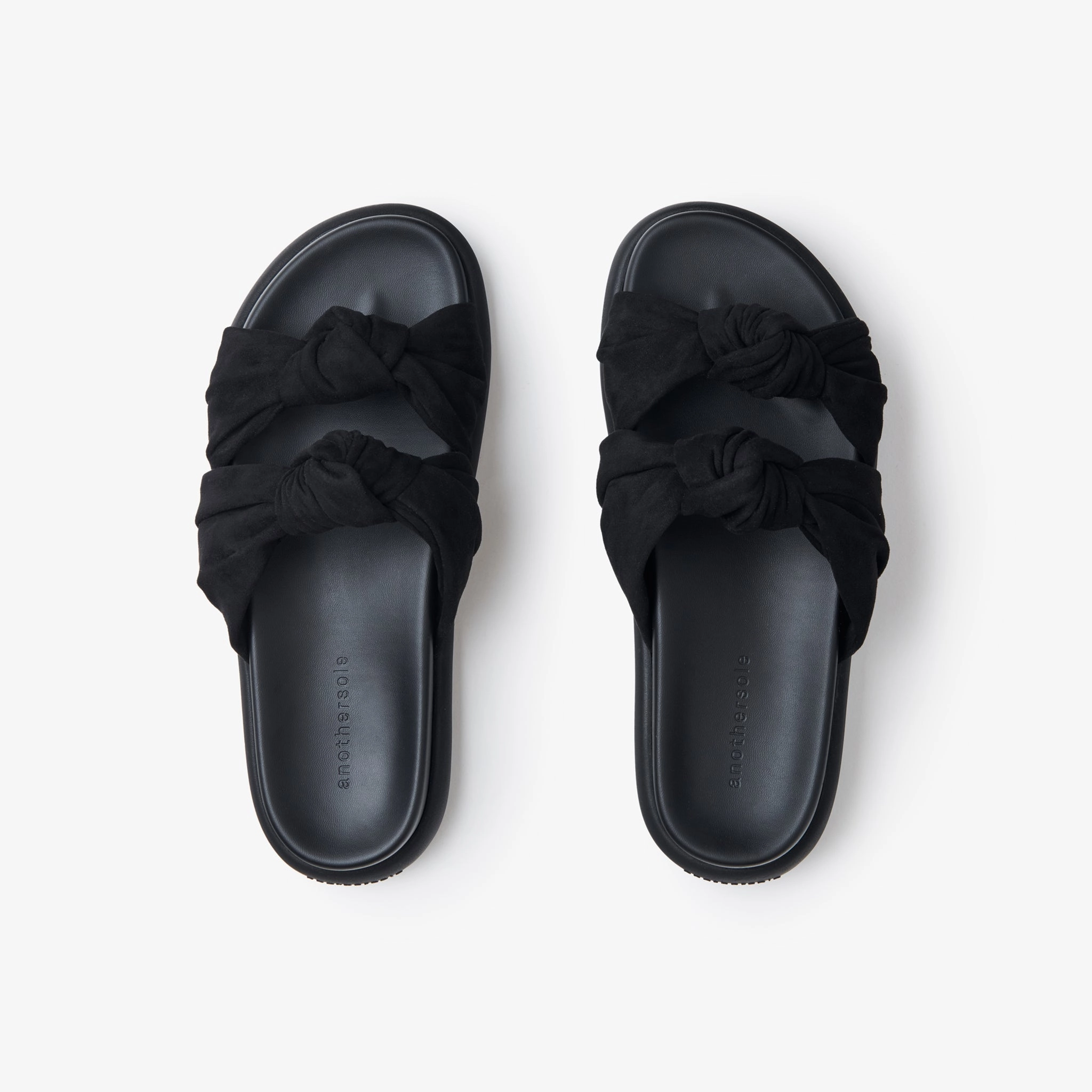 neutral colored shoes Knotty Marshmallow - Black