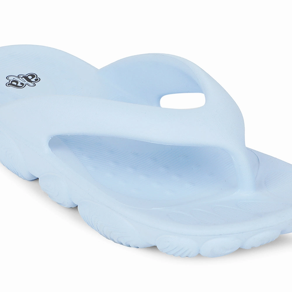 Enhanced Cushioning A-HA Sky Blue Casual Slipper For Kids BEACHLIGTK By Liberty
