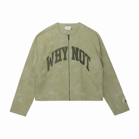 Honor The Gift Twill Washed Jacket 'Green' Moon Beam QuickDryDesign