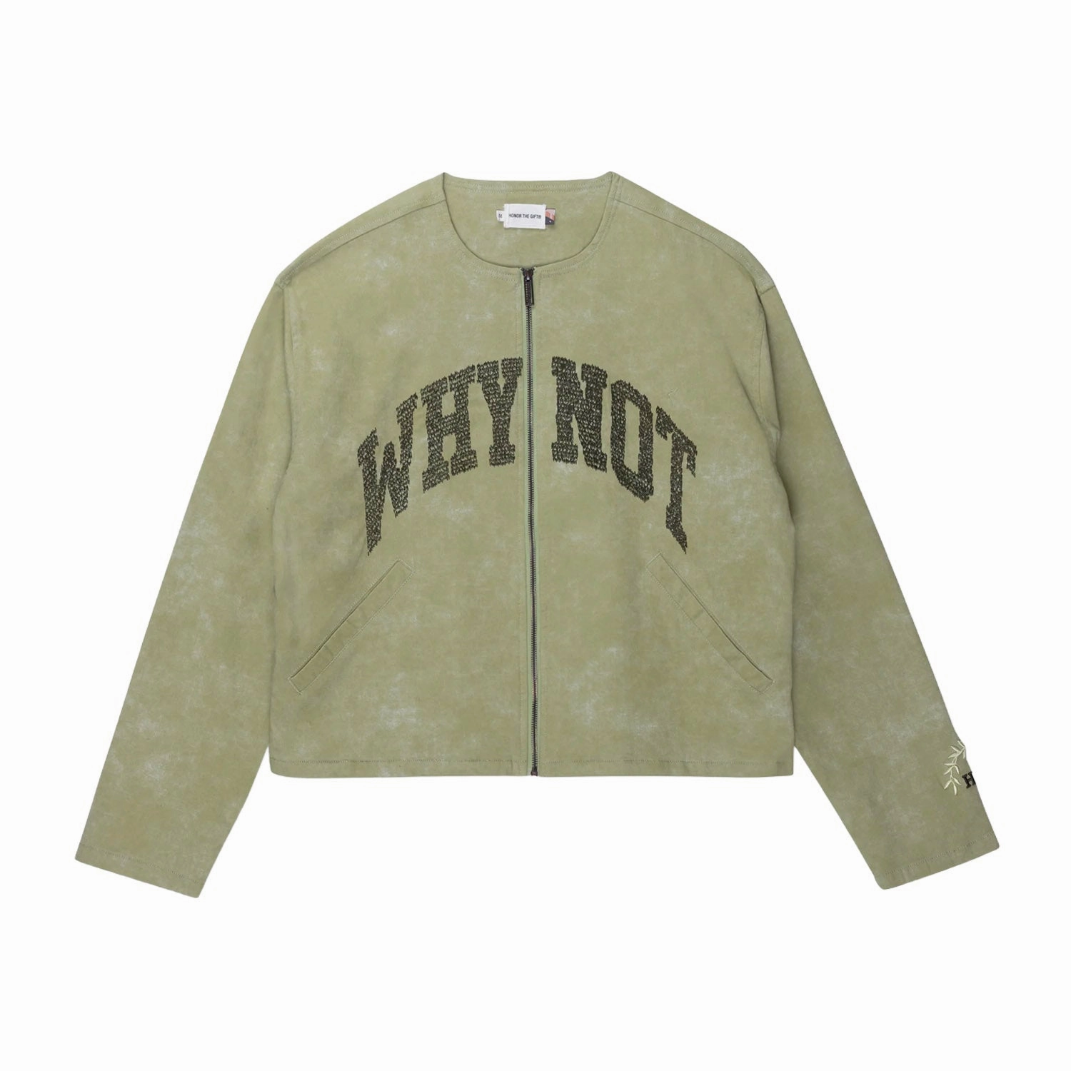 ElasticFree OdorControl Treatment Honor The Gift Twill Washed Jacket 'Green'