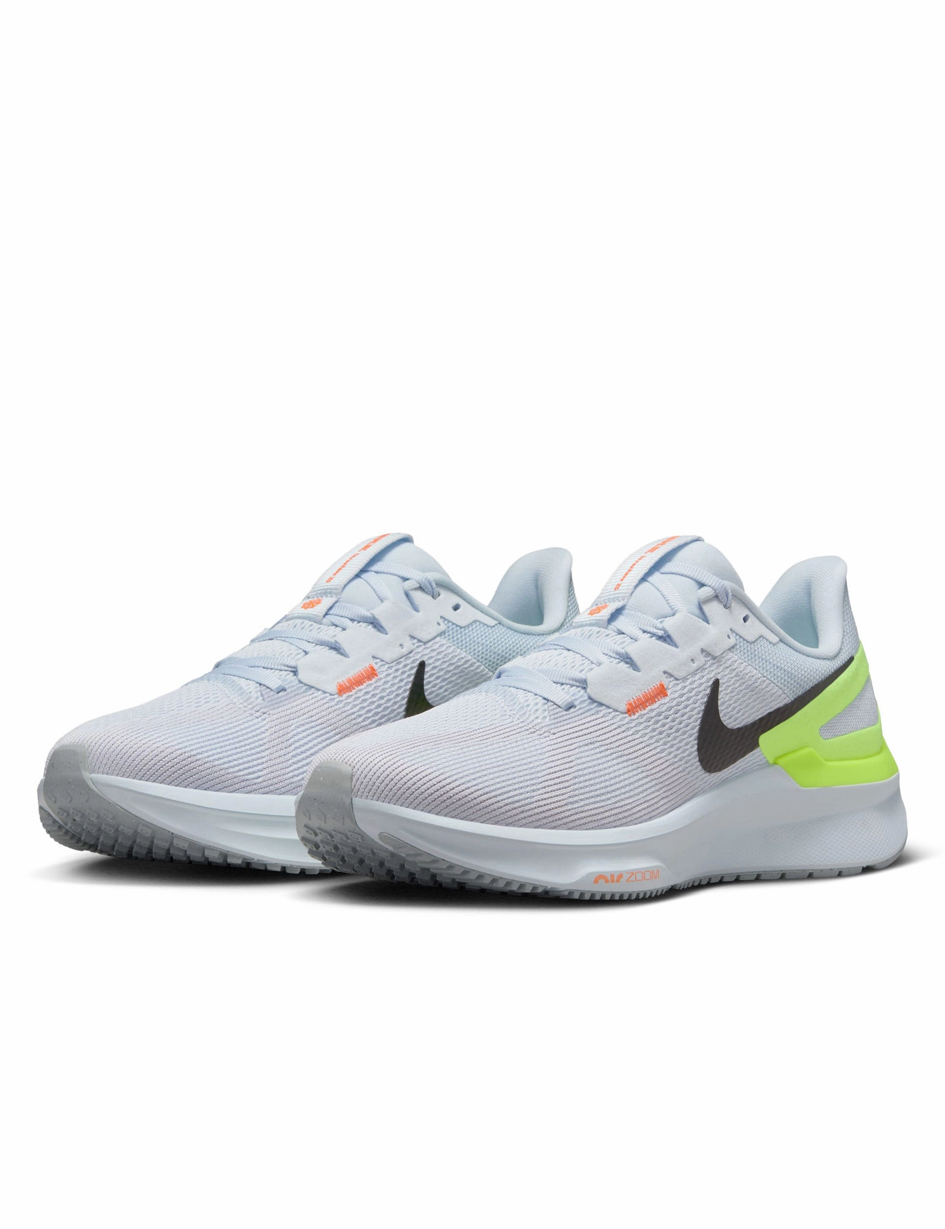 Structure 25 Shoes - Blue Tint/Volt/Total Orange/Black air - cushioned sole shoes for daily use