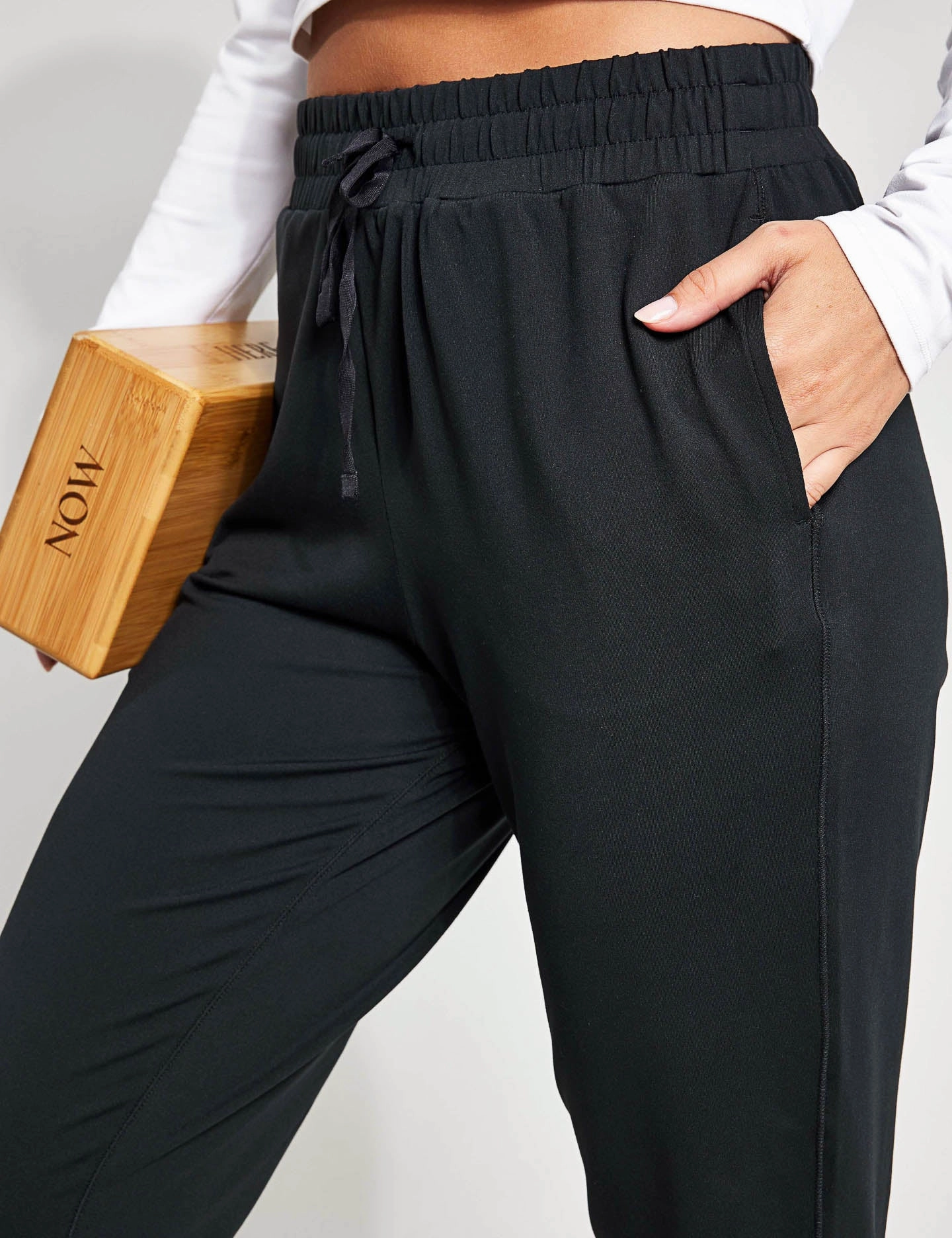 Stretchy Comfort ReSet Jogger - Black