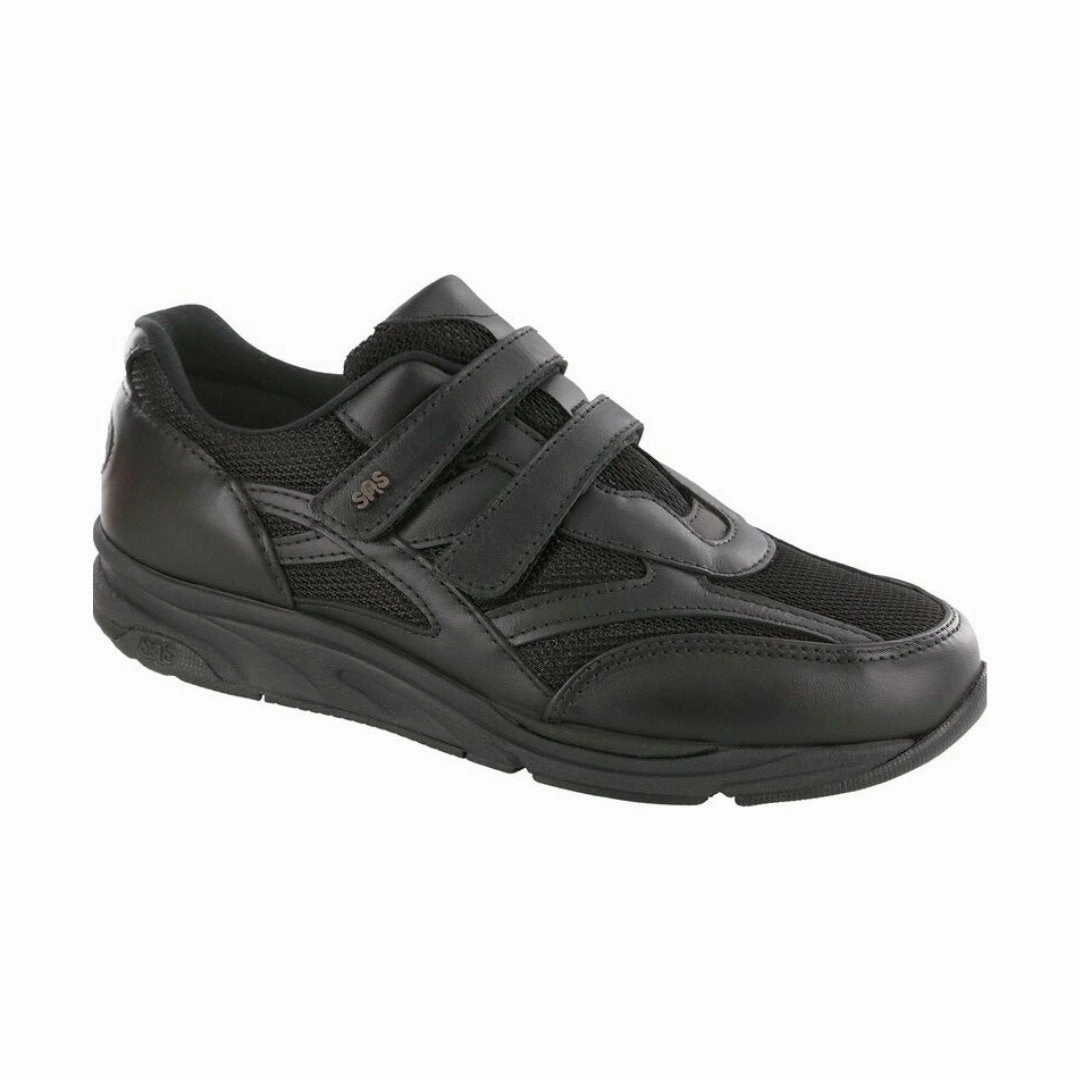 PressureRelief Seams Transitional Fashion SAS Women's TMV Walking Shoes - Black