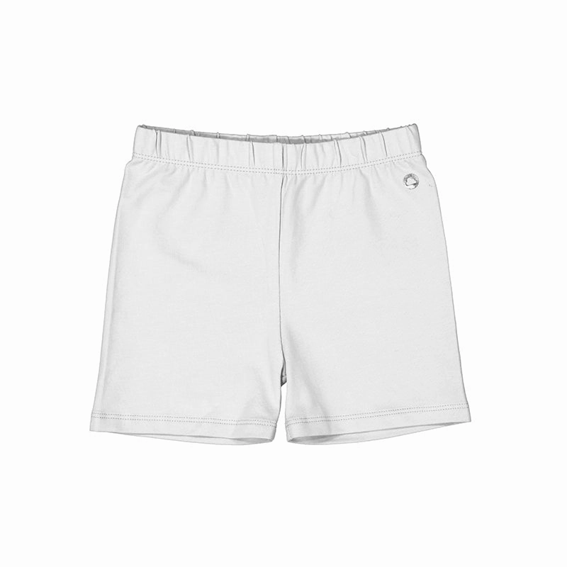 Mayoral Shorts - White Rugged Polka dotted kids' outfits
