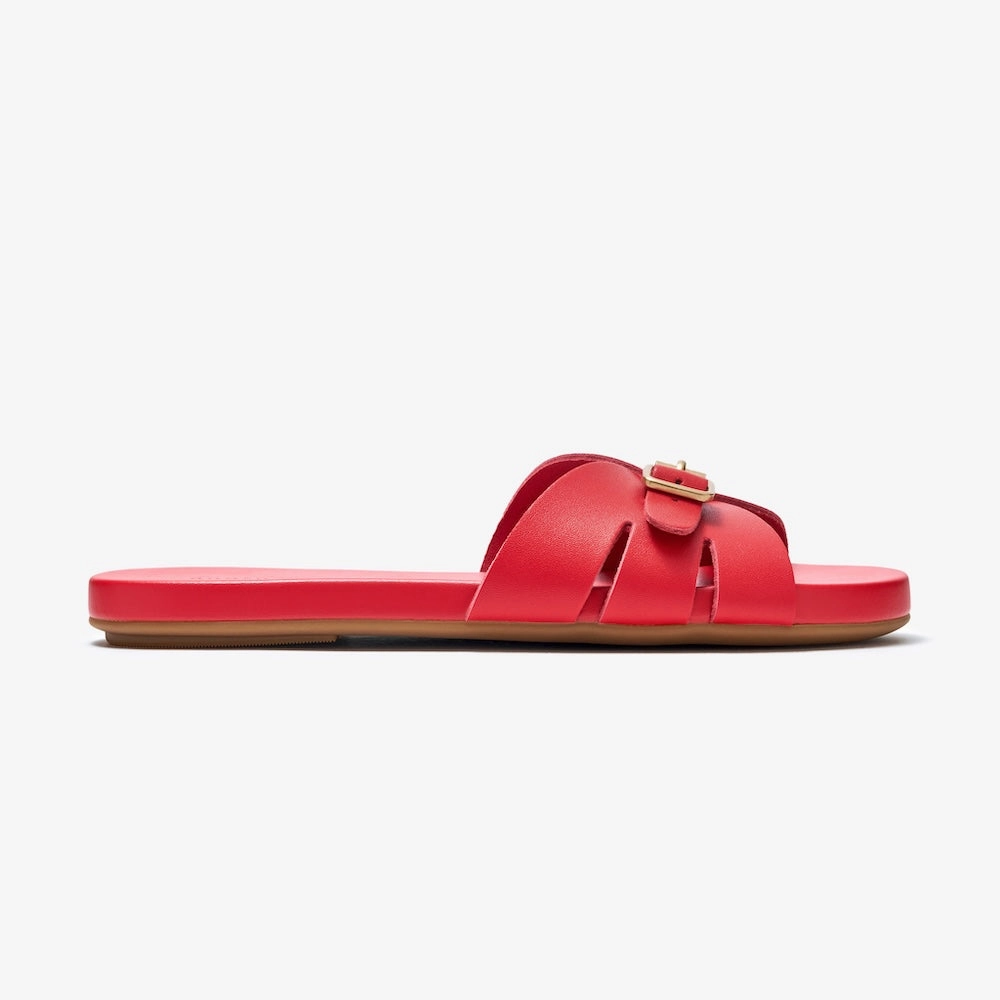 shock - dispersing shoes Sunday Slides - Red