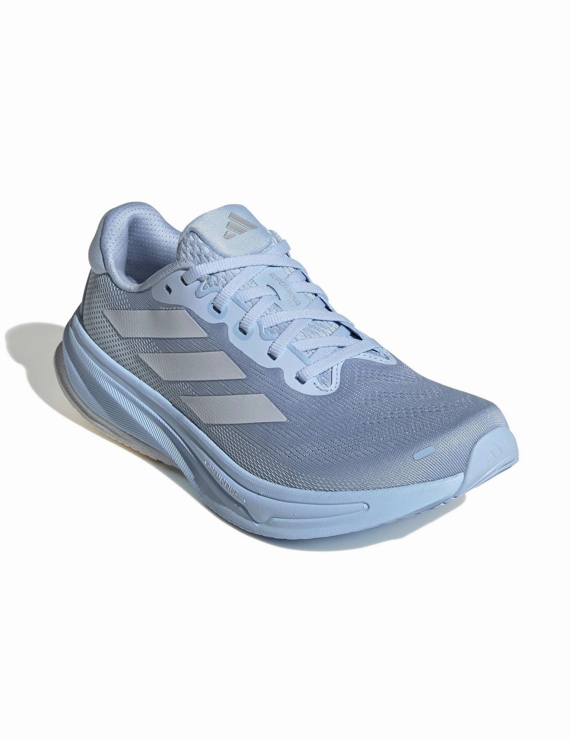 Supernova Rise 2 Running Shoes - Glow Blue/Halo Blue/Matte Silver mountain - running