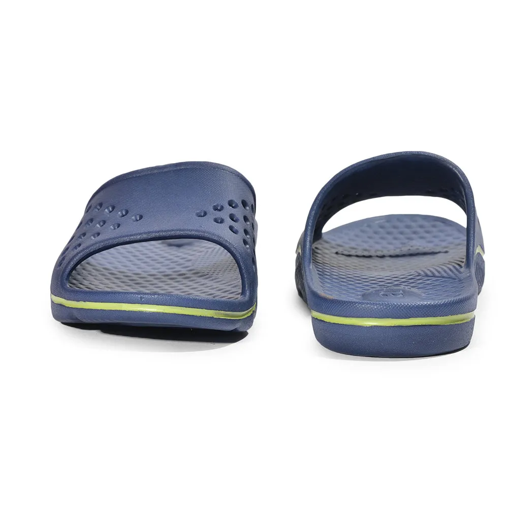running in a fitness center shoes Multi-color combination AHA (N.Blue) Slides For Men RAMP By Liberty