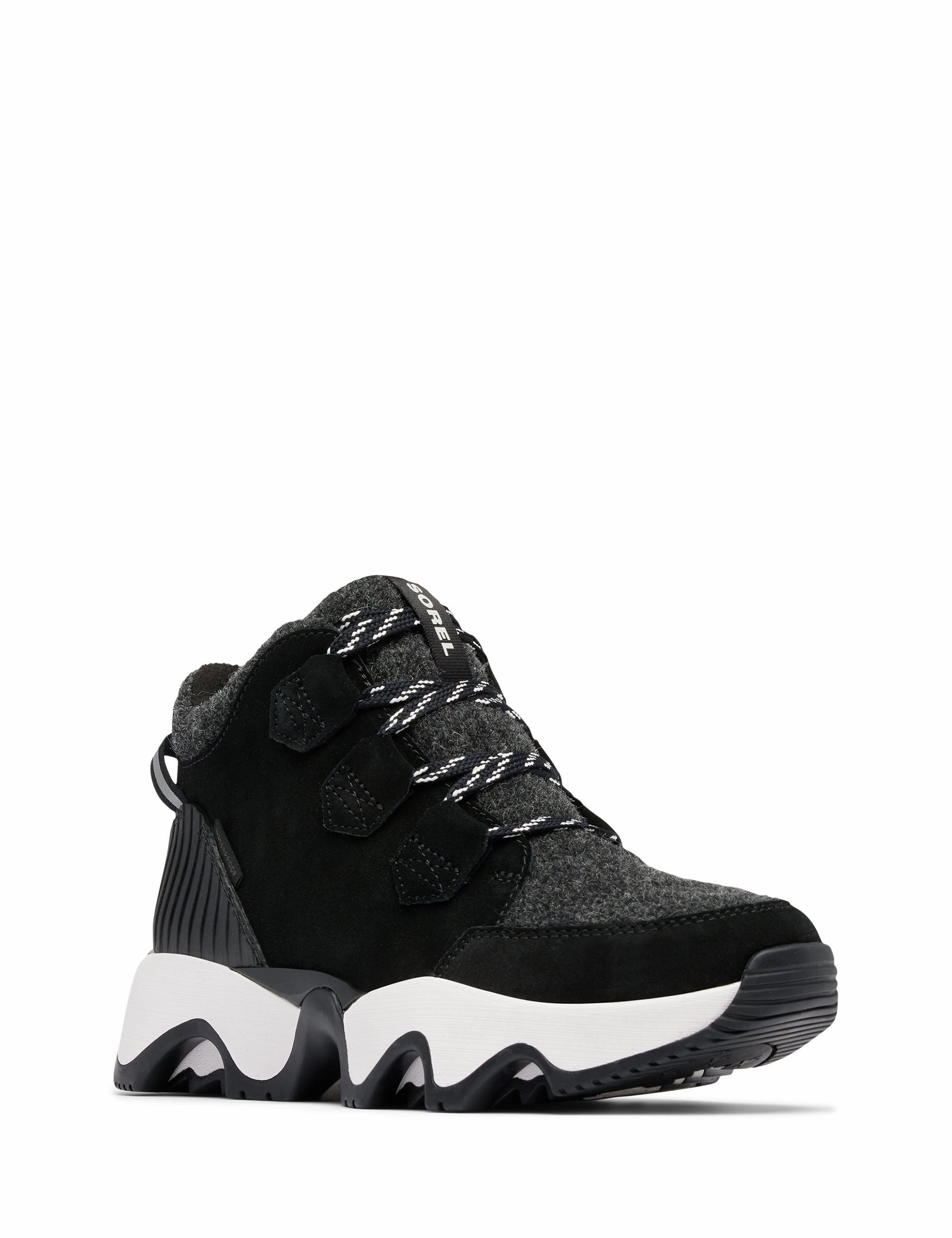 Versatile Shoes Kinetic Impact Caribou Plus Waterproof Sneaker Boots - Black/Sea Salt