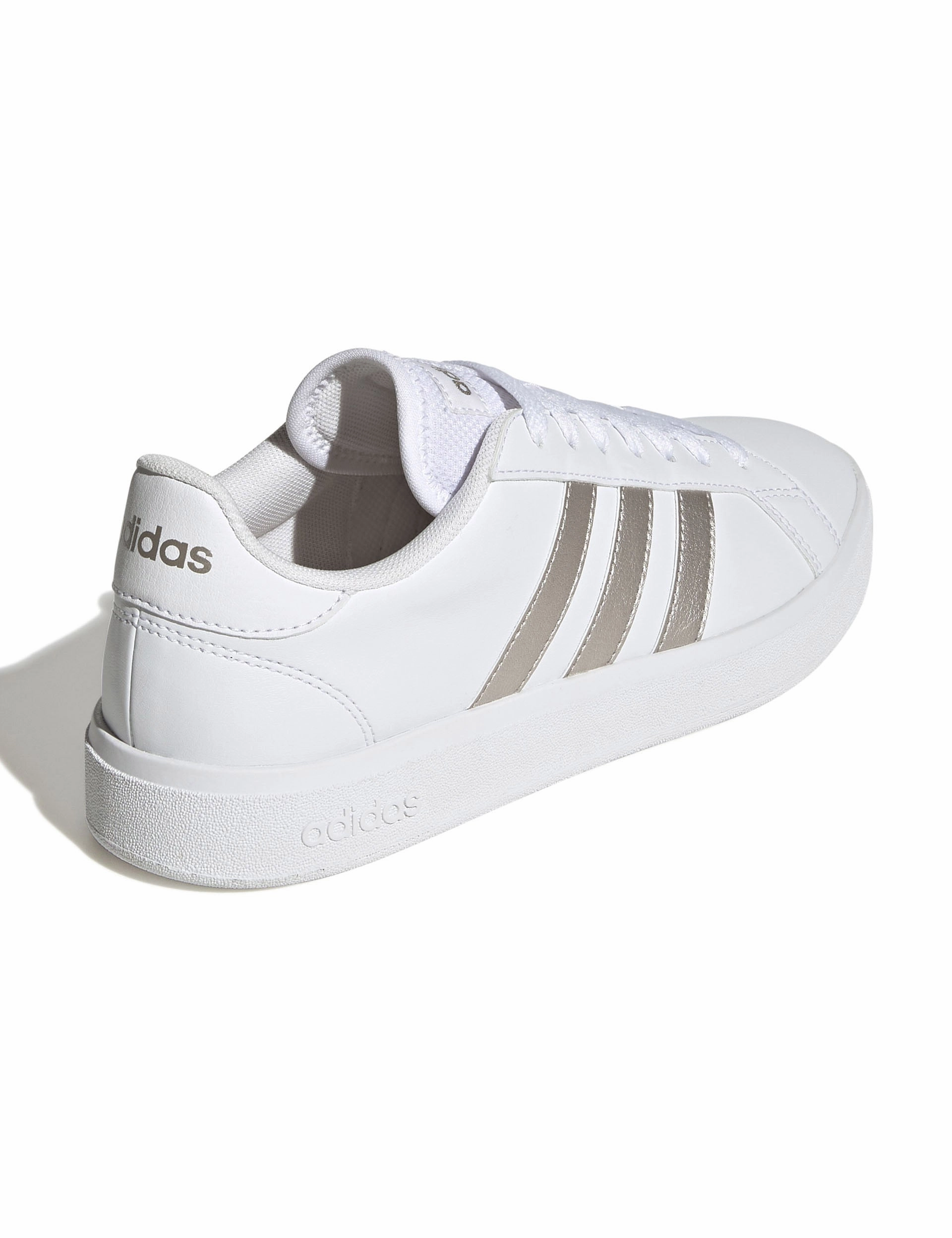 breathable - upper shoes Balanced Design Grand Court Base 2.0 Shoes - Cloud White/Platinum Metallic