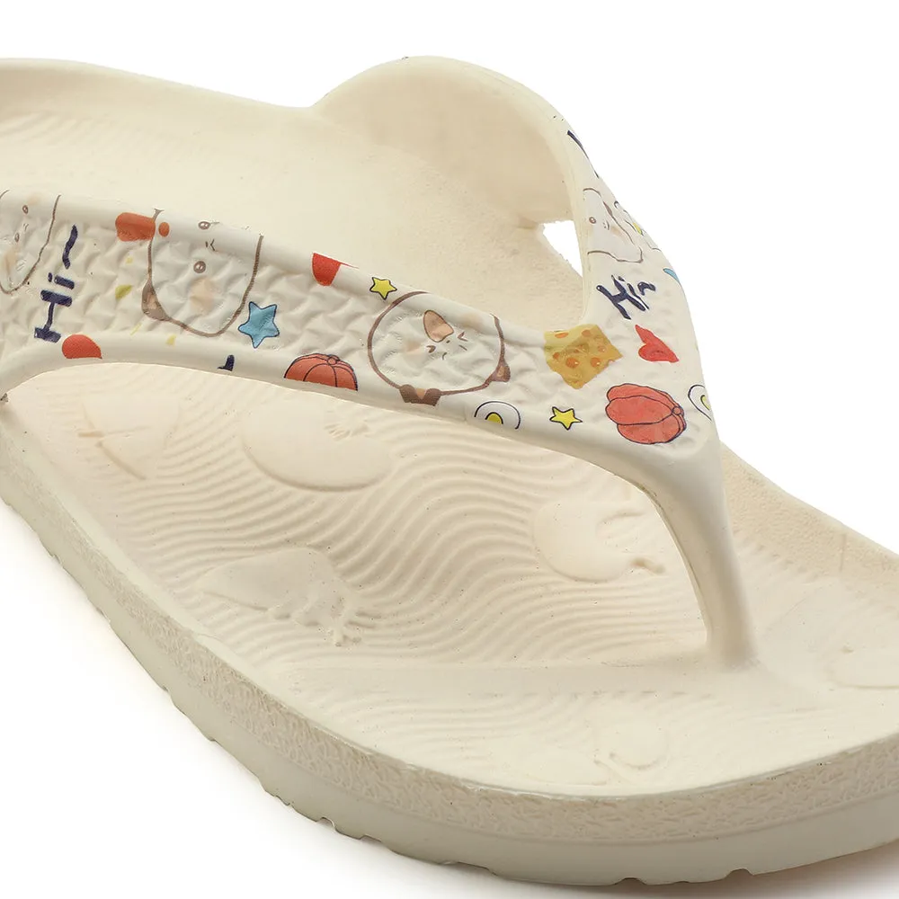 A-HA Beige Casual Slipper For Women HAPPI-LE By Liberty running in a fitness center shoes