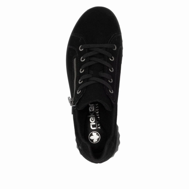 LightweightWeave Sustain Glow Rieker Women's Eugenia 59000-00 - Black
