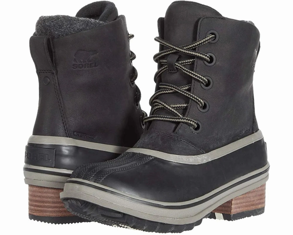 Comfort sleepwear StretchableMaterial Sorel Women's Slimpack III Lace - Black