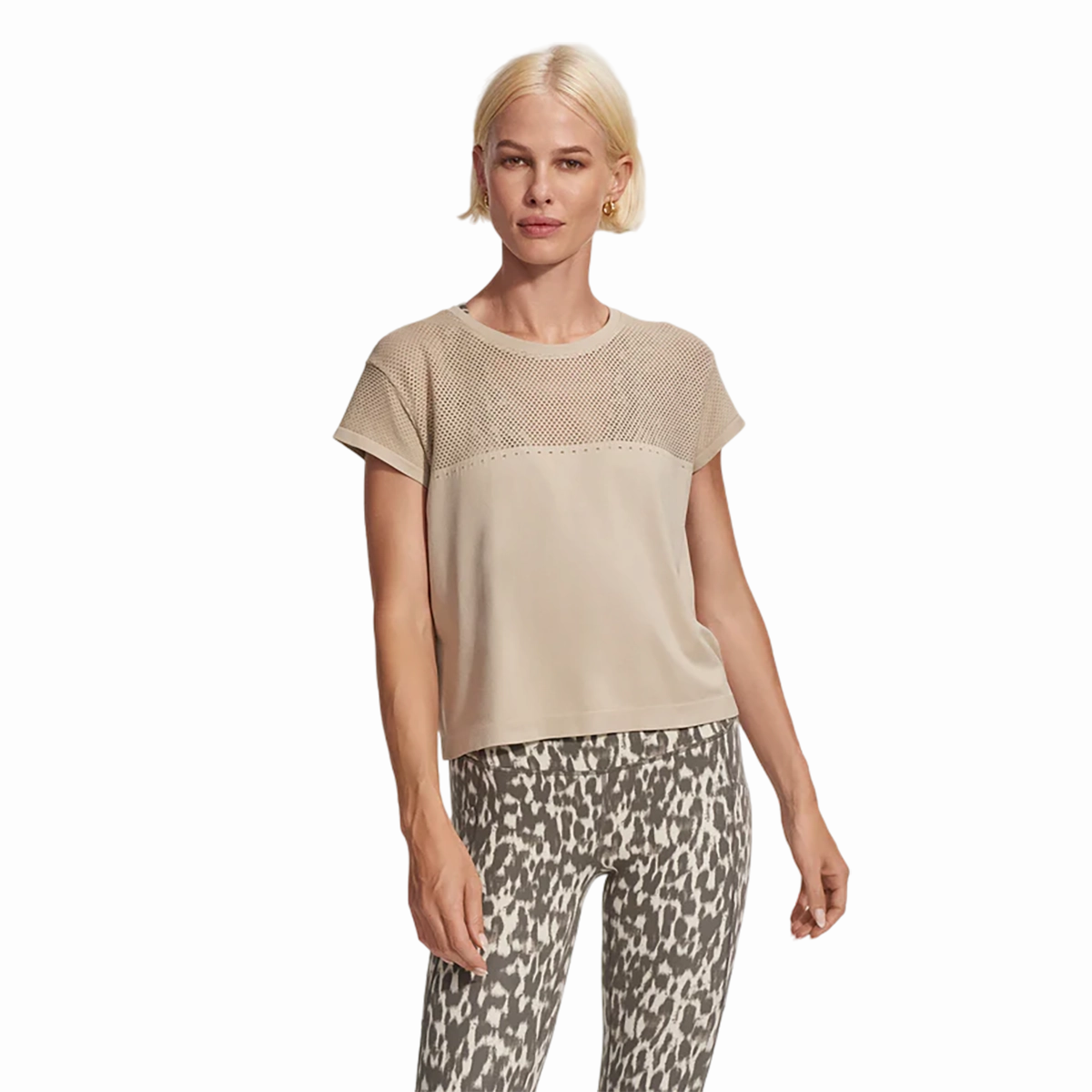 Varley Calloway Boxy Tee TearResistantMaterial