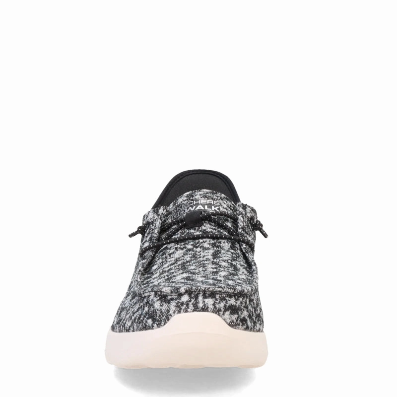 ThermalRegulating Layer Versatile Scarf Skechers Women's Slip-Ins GO WALK Joy Halen - Black/White