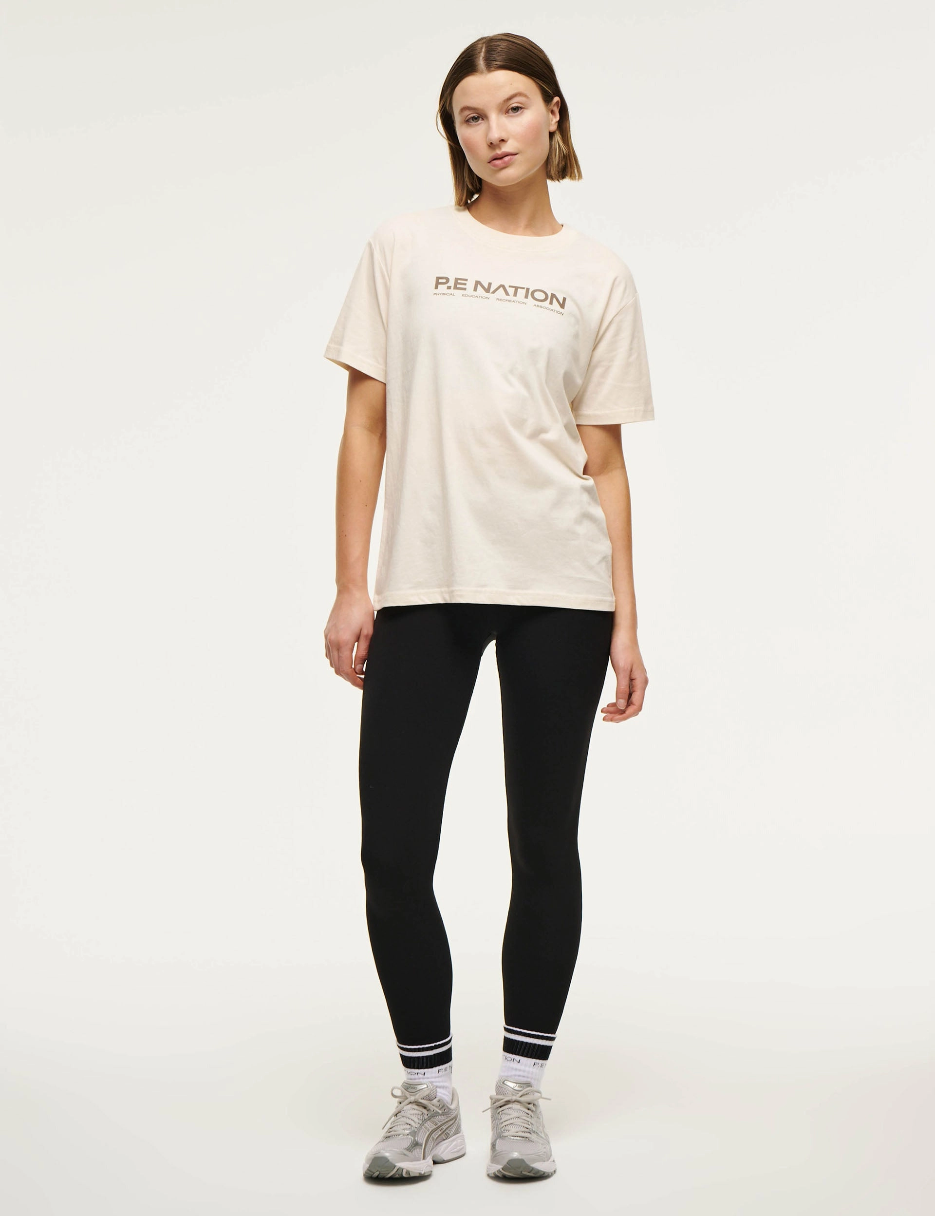 Aero Short Sleeve Tee - Whisper White Flatlock Seam Technique
