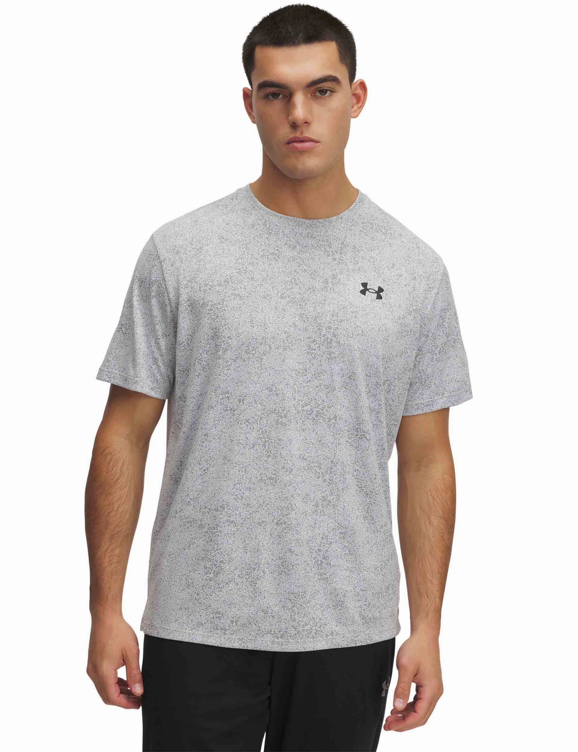 Tech Tee Novelty - Halo Gray/Black OdorControlTech